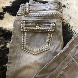 Boston Proper Light Grey Skinny Fit Jeans